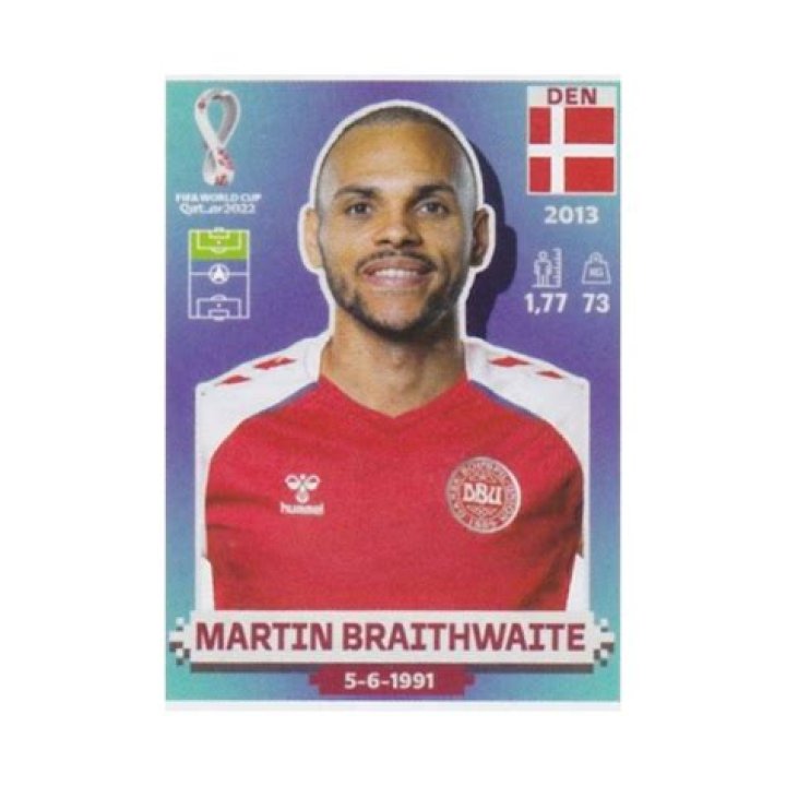 
27 Years Denmark National Team's Forward Martin Braithwaite's FIFA Performances and Career Stats; Details of His Earning and Net Worth 