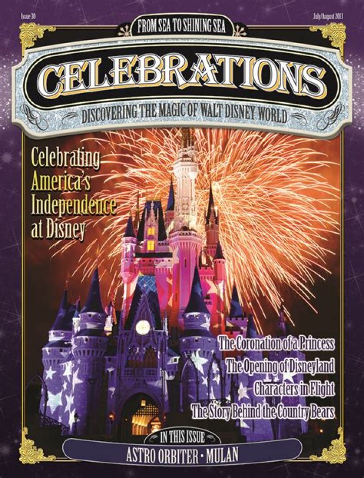 Celebrations Issue #30: July/August 2013