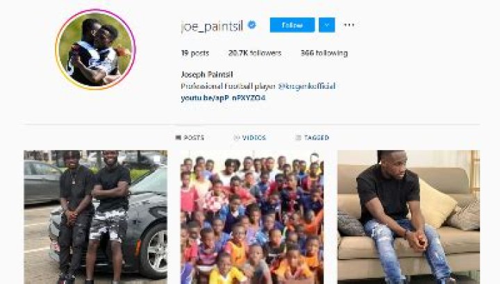 Joseph Paintsil Bio, Age, Net Worth, Salary, Market Value, Stats, & Girlfriend