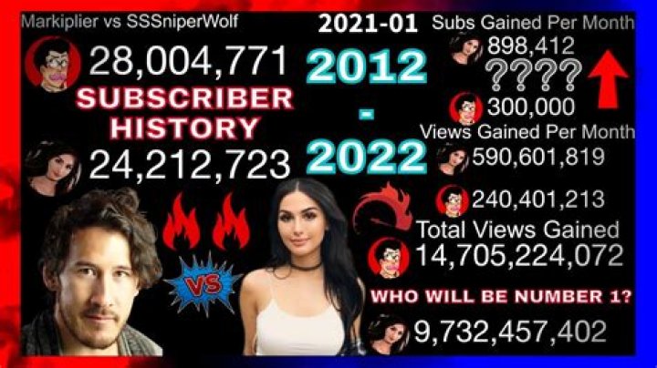 SSSniperWolf realtime subscriber count